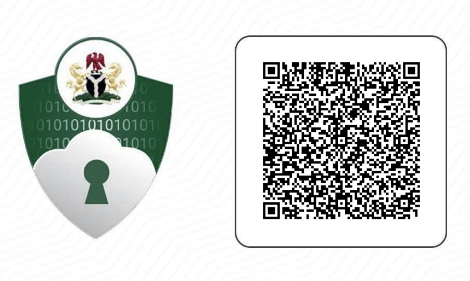 NDPR security audit badge with verification QR code